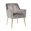 Richmond Interiors eetkamerstoel Harper met arm grijs