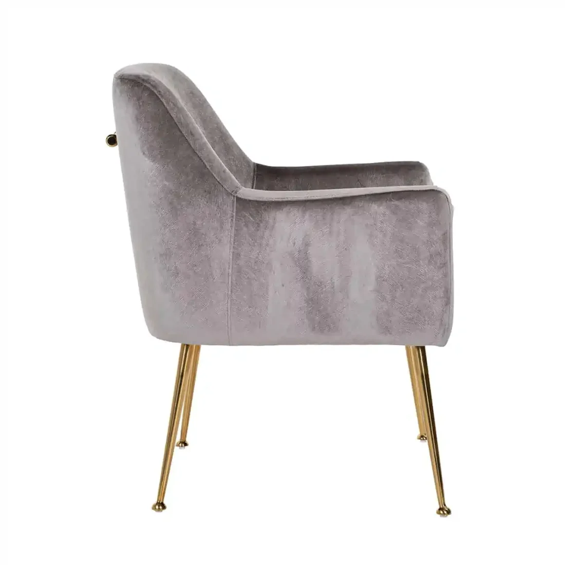 Richmond Interiors eetkamerstoel Harper met arm grijs