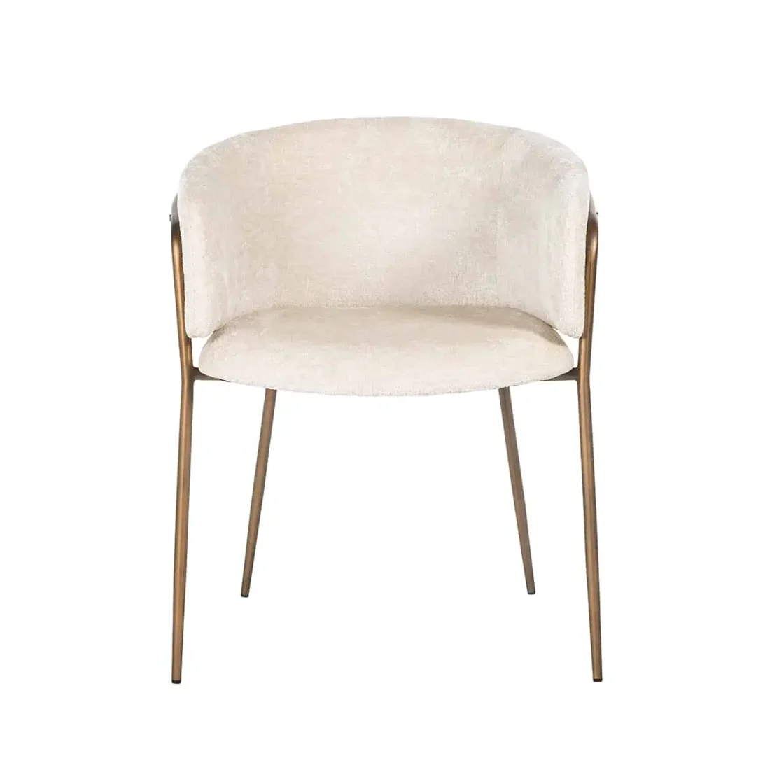 Richmond Interiors eetkamerstoel Minerva met arm wit