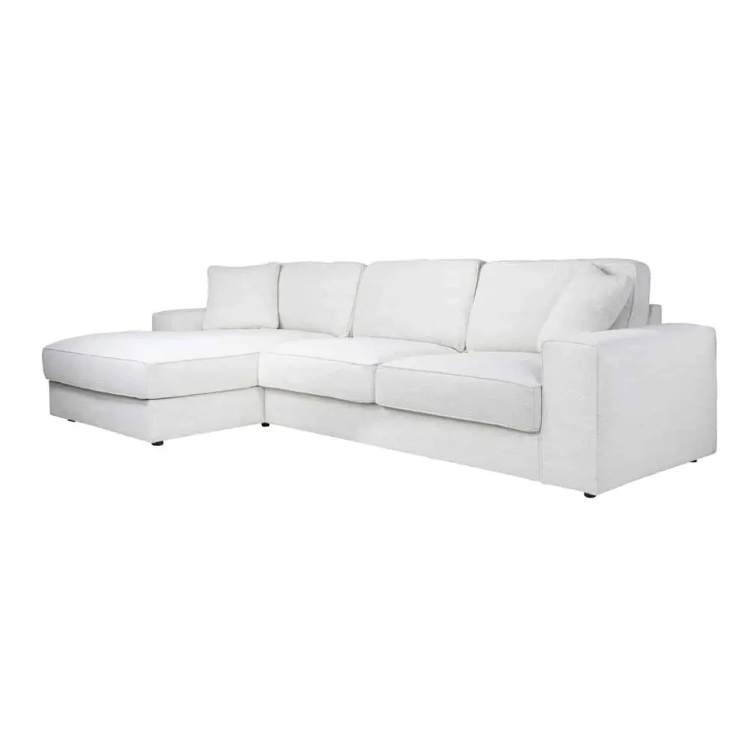 Richmond Interiors Loungebank Santos Lounge links + 2,5 zits wit