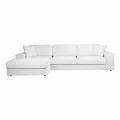 Richmond Interiors Loungebank Santos Lounge links + 2,5 zits wit