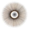 Richmond Interiors spiegel Cass 90x2x90 cm goud