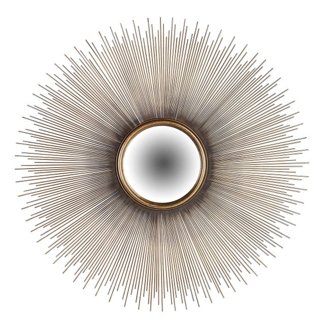 Richmond Interiors spiegel Cass 90x2x90 cm goud