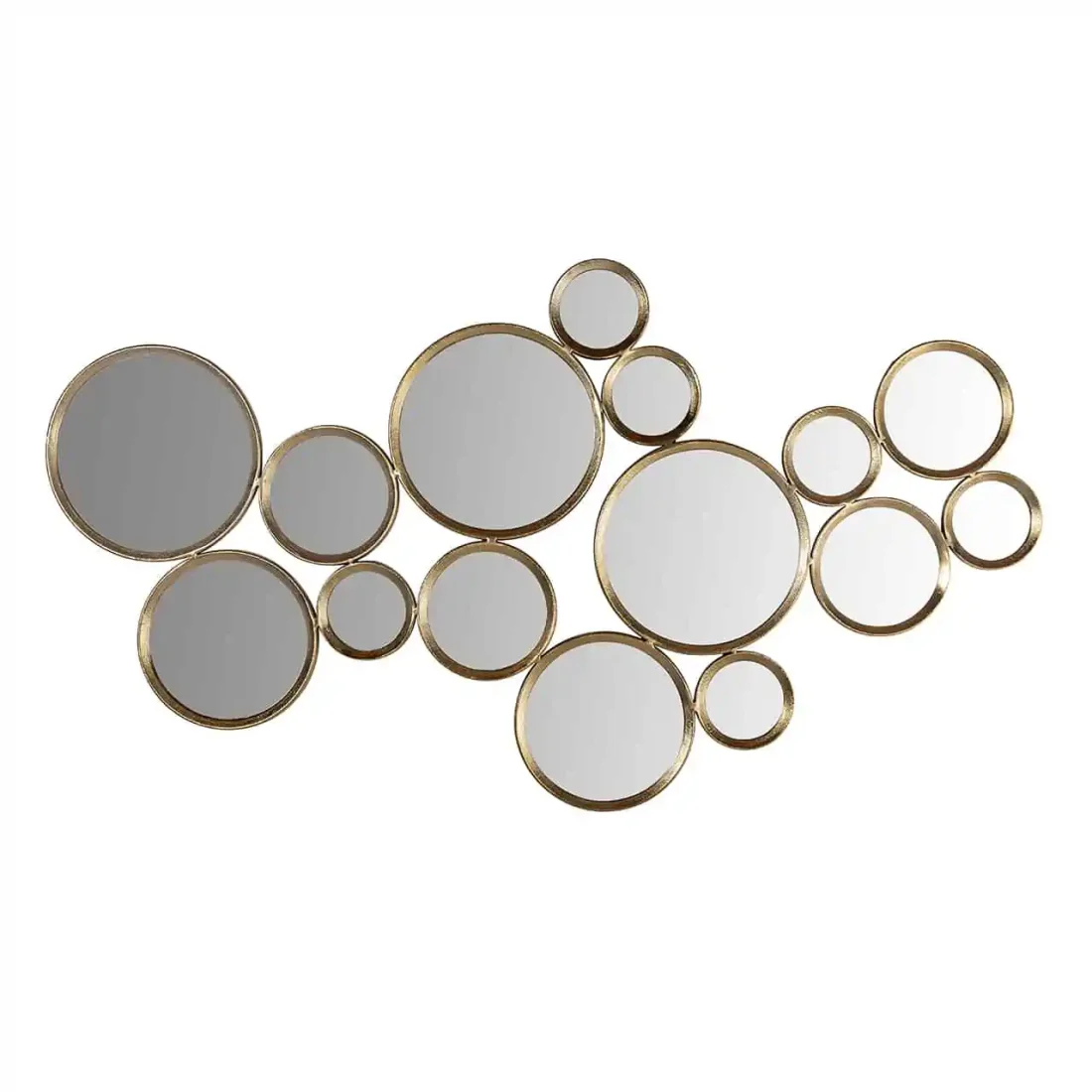 Richmond Interiors spiegel Dorine 127x1,5x70 cm goud