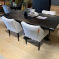SHOWMODEL set van 4 UrbanSofa eetkamerstoelen Mason met arm