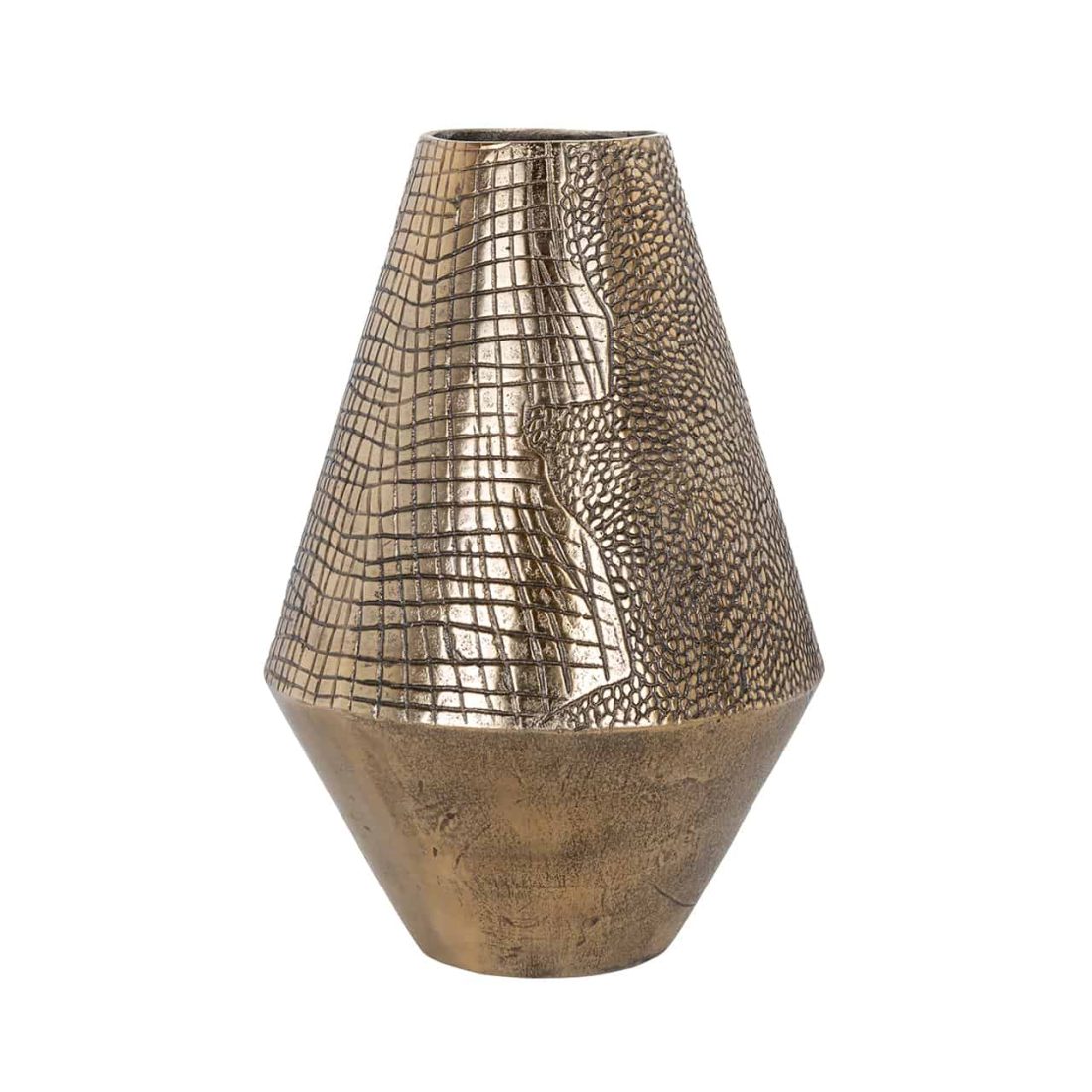 Richmond Interiors vaas Ø30x45 cm Danic small aluminium goud