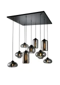 Richmond Interiors hanglamp 104x104x130 cm Axelle glas