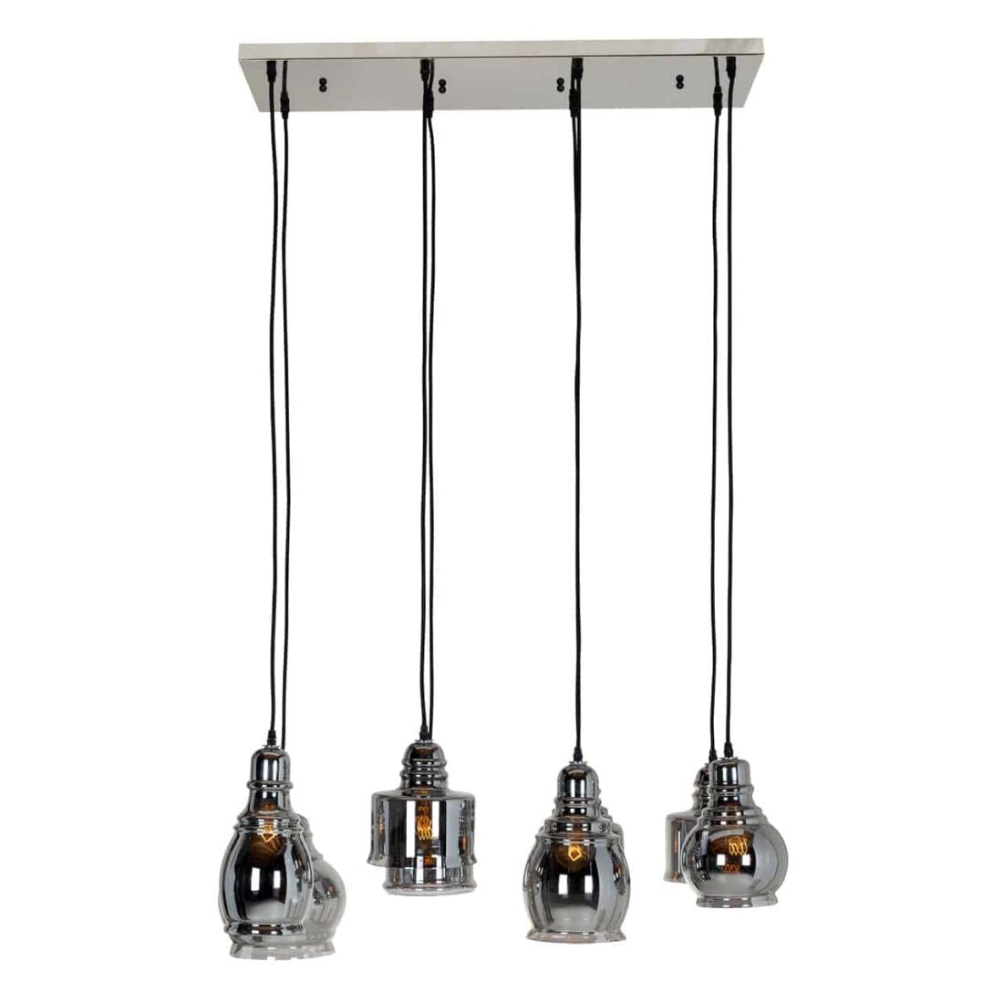 Richmond Interiors Hanglamp 106x45x106 Cm Bryon Glas