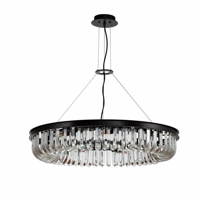 Richmond Interiors hanglamp 80x80x15 cm Aleez kristal