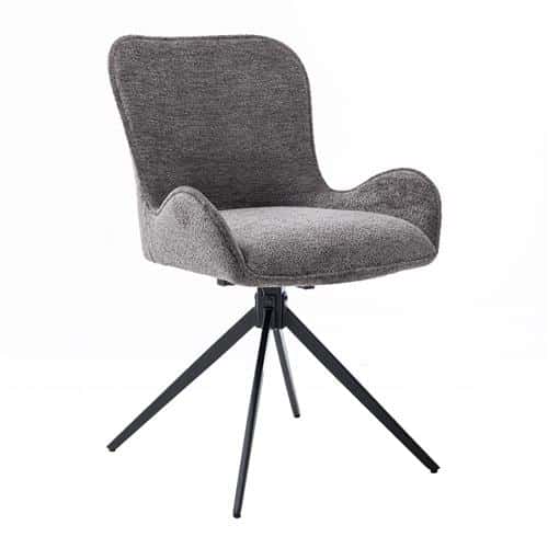 Tower living eetkamerstoel Sora draaibaar taupe