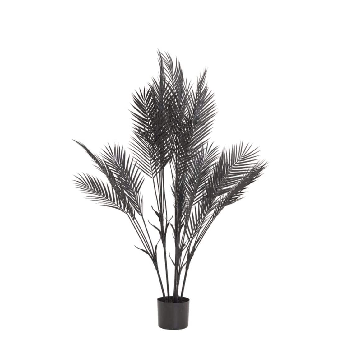 Light & Living ornament in pot Ø110x120 cm Palmtree mat zwart