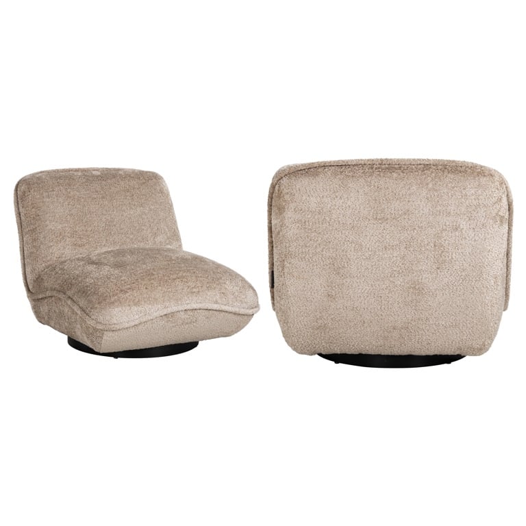 Richmond Interiors fauteuil Ophelia taupe