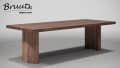 UrbanSofa Bruuts® eettafel Melrose acacia wooden C-Leg blank