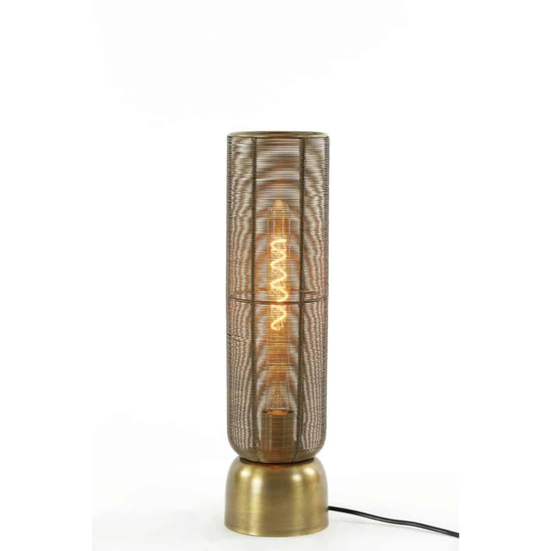 Light & Living tafellamp Ø13,5x49,5 cm Lezuza antiek brons