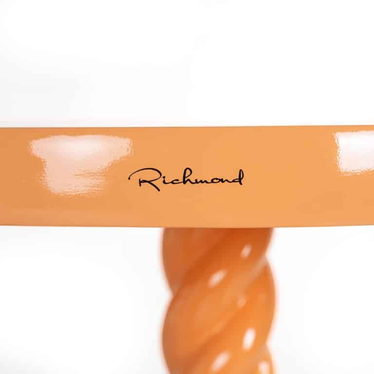 Richmond Interiors bijzettafel Rosly oranje 45x45x46 cm