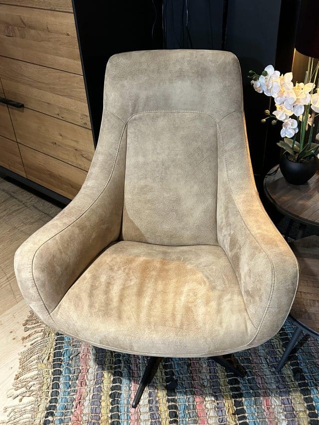 SHOWMODEL De Toekomst fauteuil Belucci draaibaar