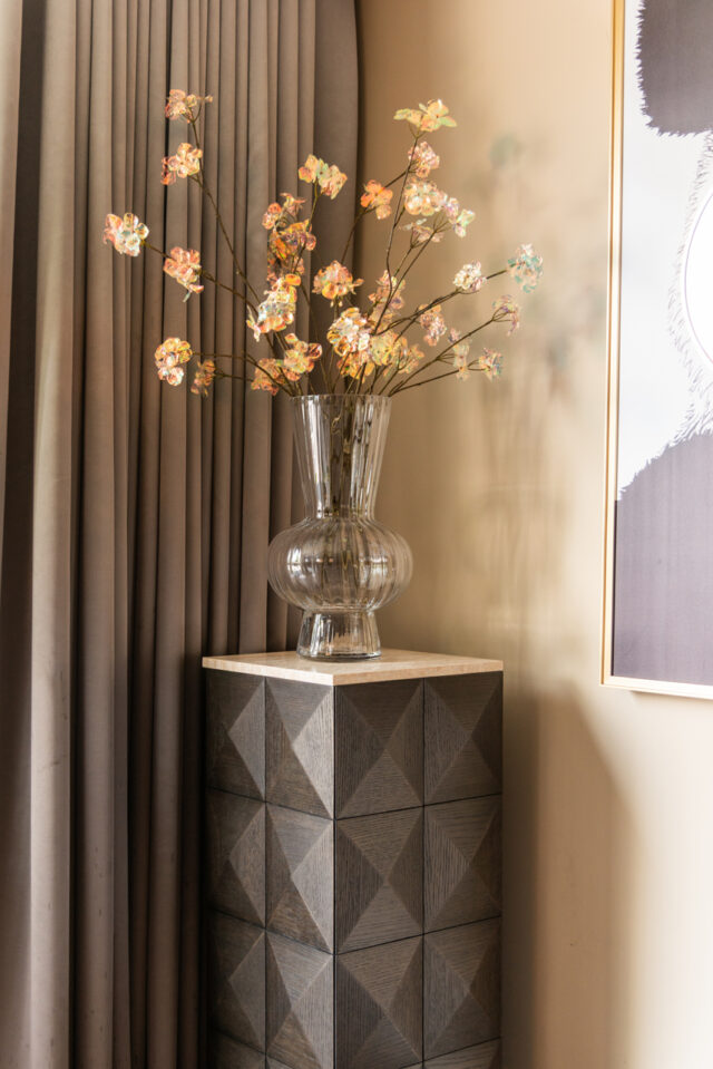 Richmond Interiors pilaar Claremont 37x37x90 cm eiken