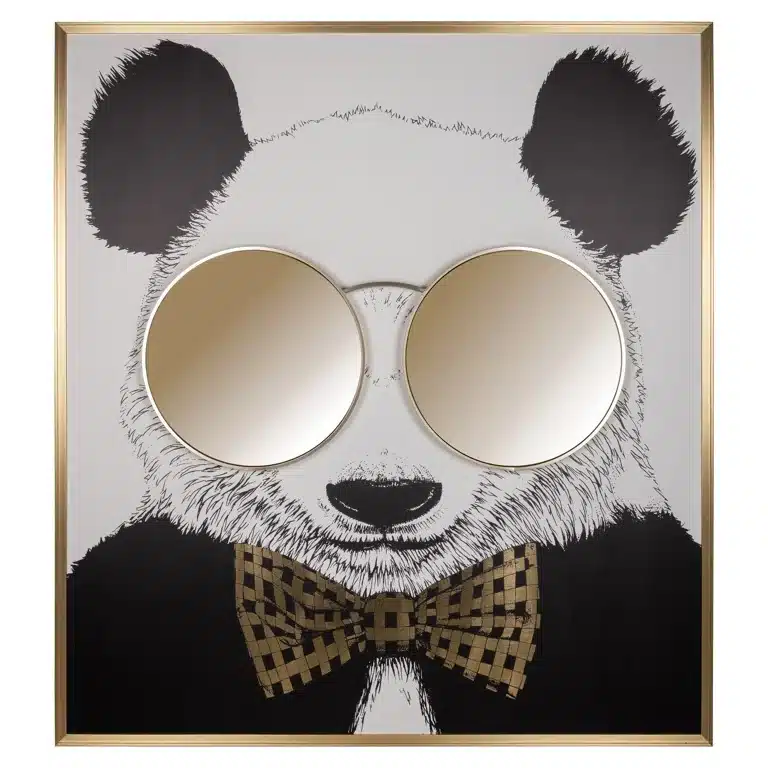 Richmond Interiors Wall art shiny Panda