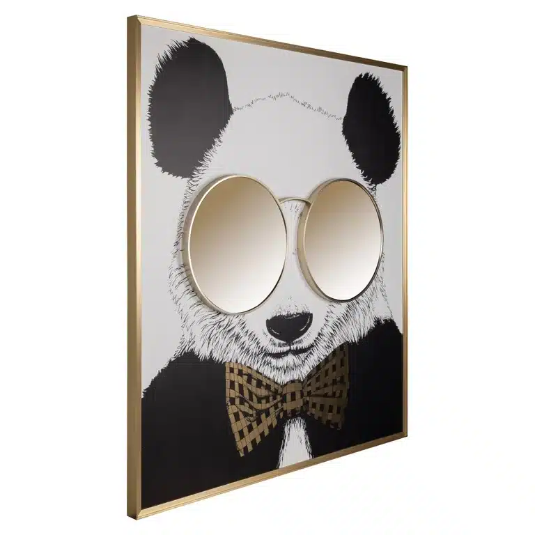 Richmond Interiors Wall art shiny Panda