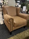 SHOWMODEL UrbanSofa fauteuil Lombardo Galardo Leather Brown