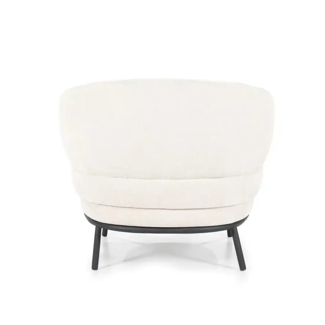 Achterkant Eleonora fauteuil David beige