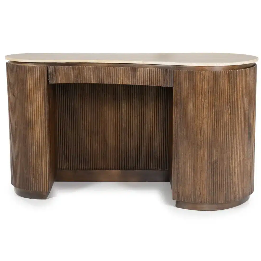 Eleonora Bureau Mari 129x60x77 Cm Travertin