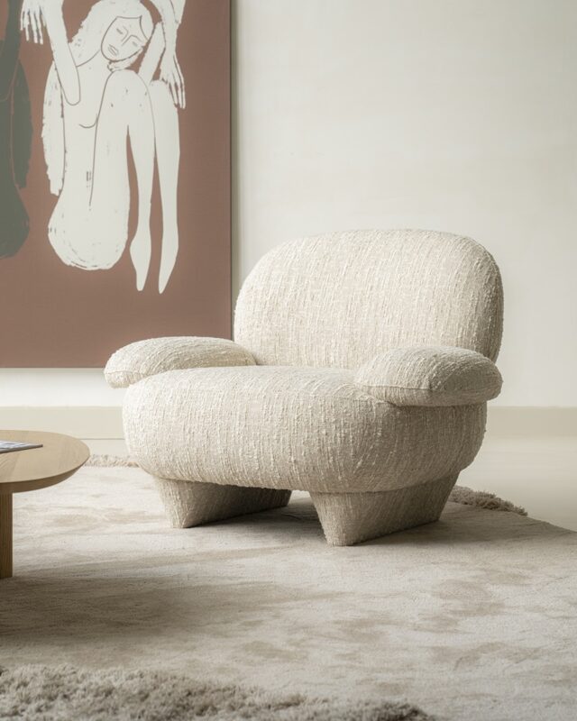 Eleonora fauteuil Jayden beige