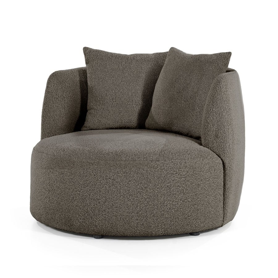 Eleonora fauteuil Louis bruin