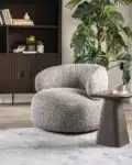 Eleonora fauteuil Maeve draaibaar taupe