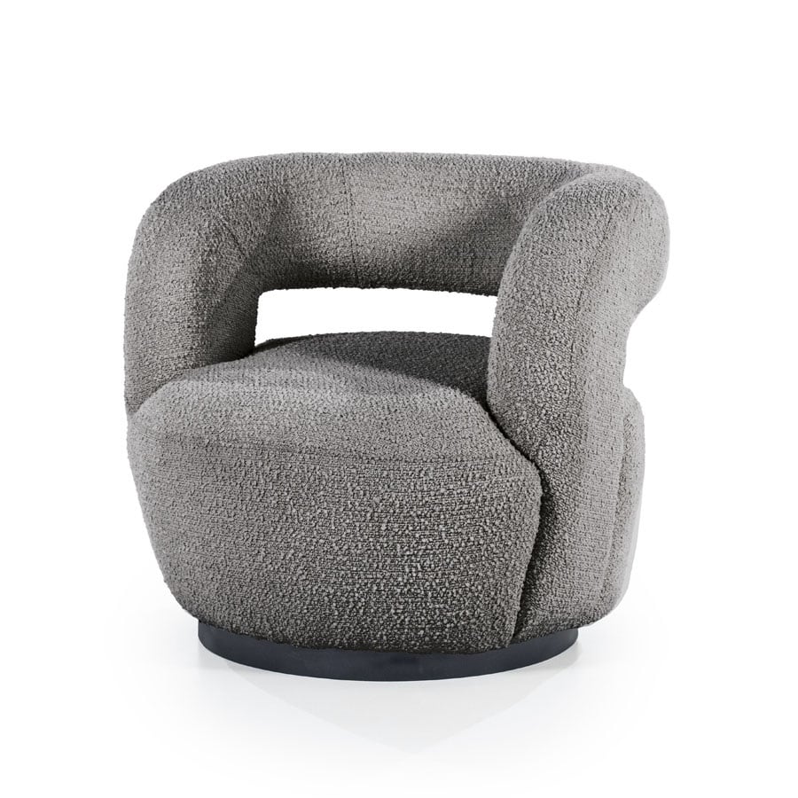 Eleonora fauteuil Sharon grijs