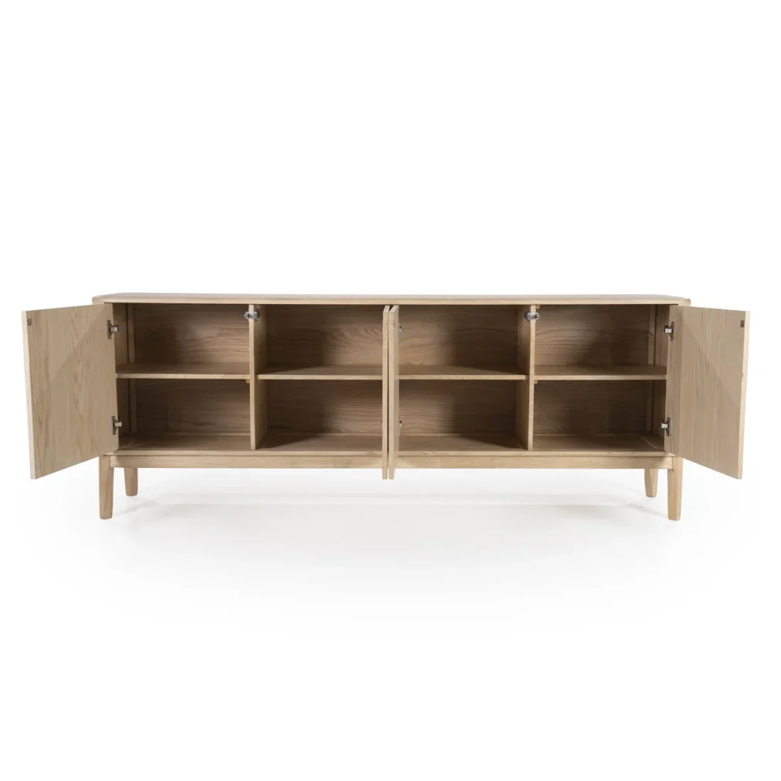 Open Bovenkant Eleonora dressoir Harvey 200x40x75 cm eiken