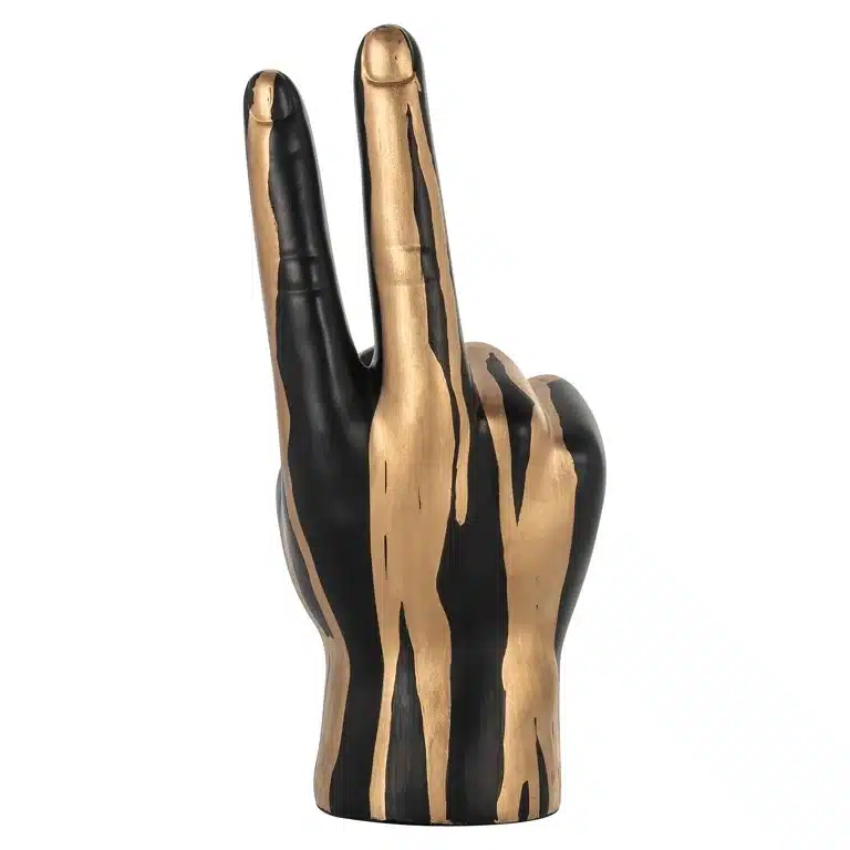 Richmond Interiors deco object hand peace