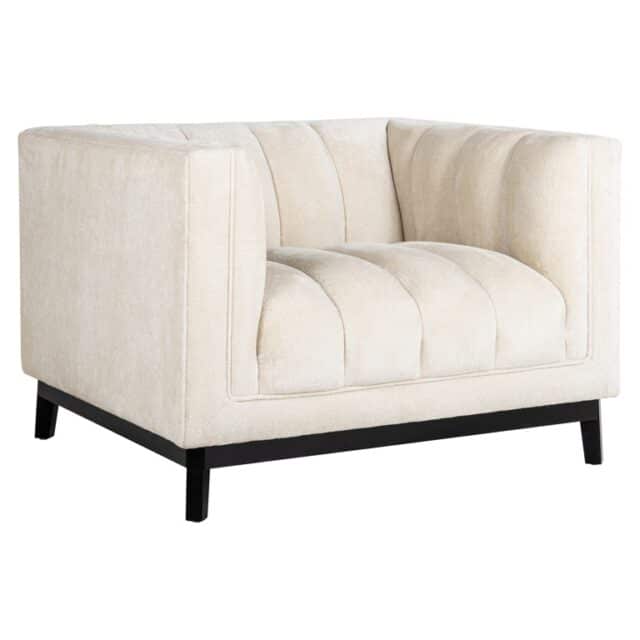 Richmond Interiors fauteuil Beaudy wit