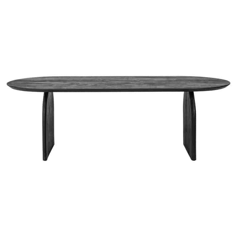 Voorkant Richmond Interiors eettafel Hudson 235 cm ovaal mangohout