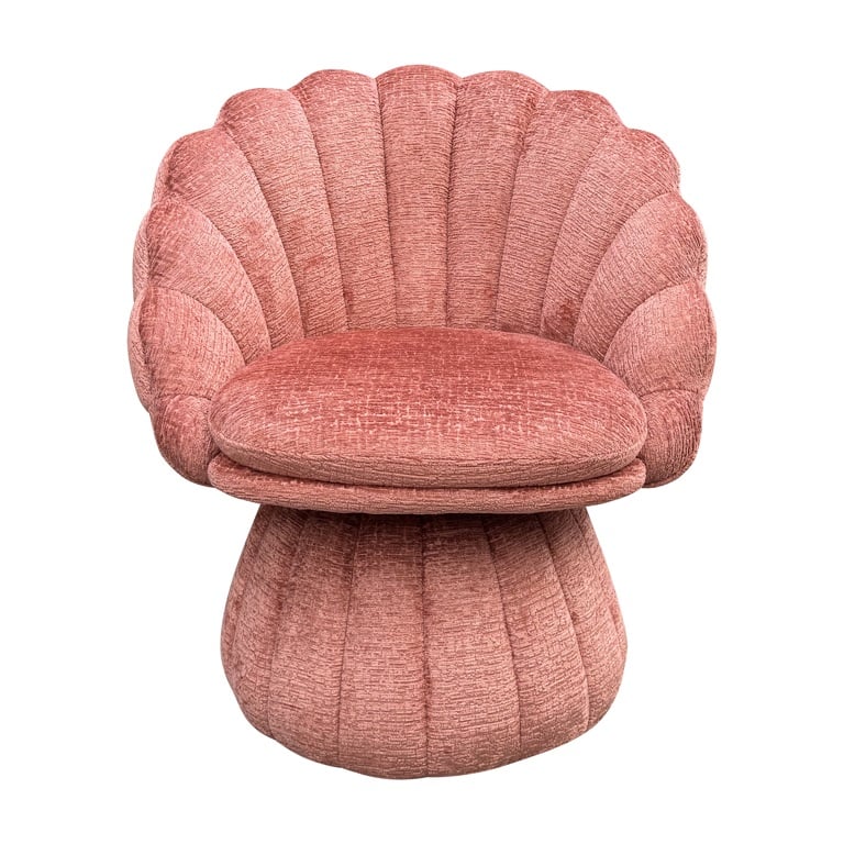 Voorkant Richmond Interiors fauteuil Blossom roze