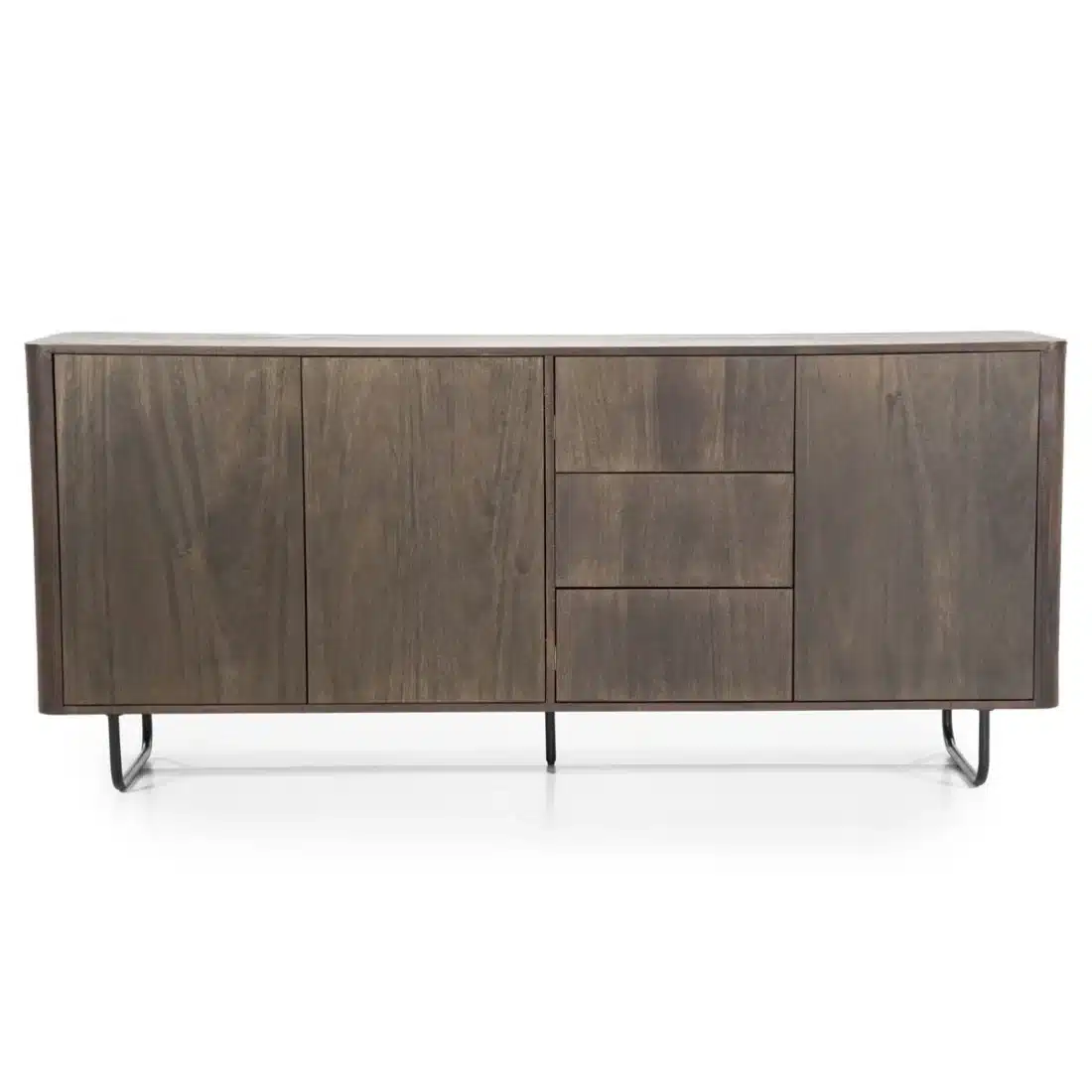 Eleonora dressoir James 180x49x80 cm mangohout bruin