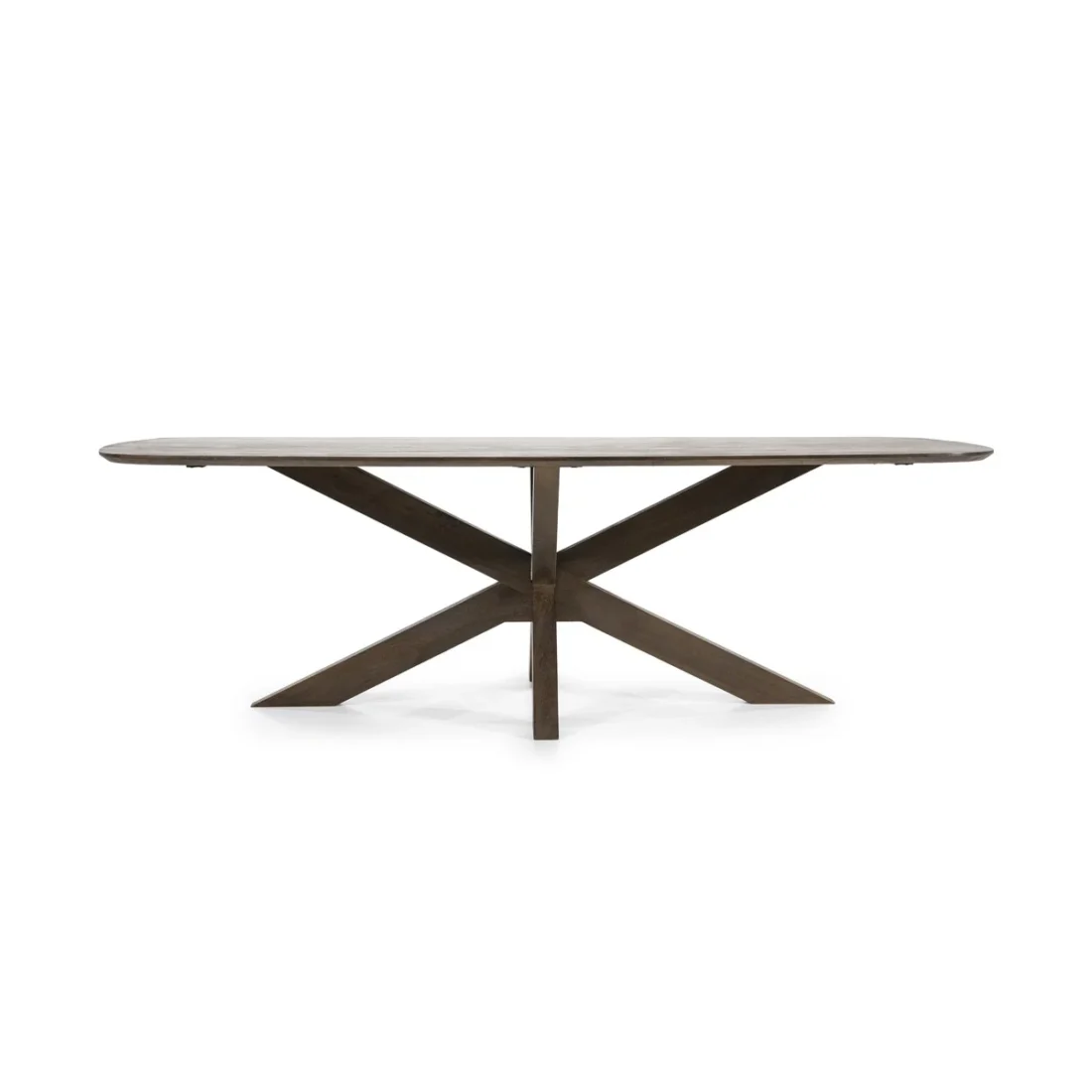 Eleonora Eettafel Nikki 240x100x76 Cm Mangohout Bruin