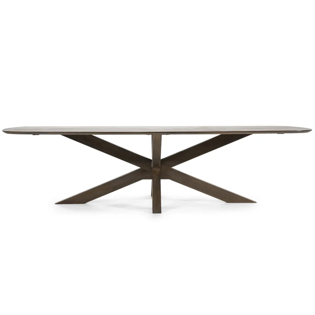 Eleonora eettafel Nikki 280x100x76 cm mangohout bruin