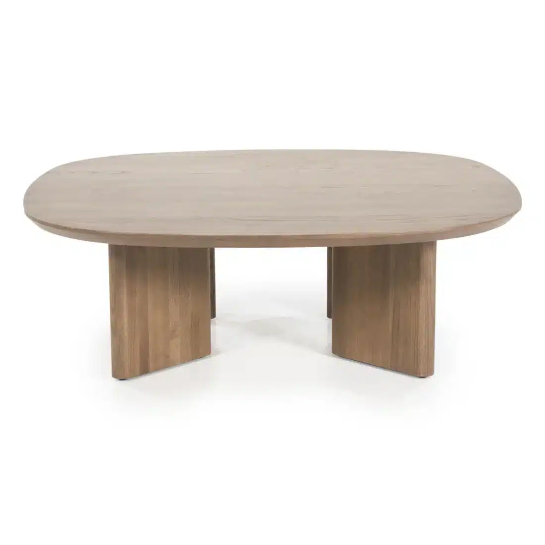 Eleonora salontafel Stef medium 100x100x32 cm bruin eiken