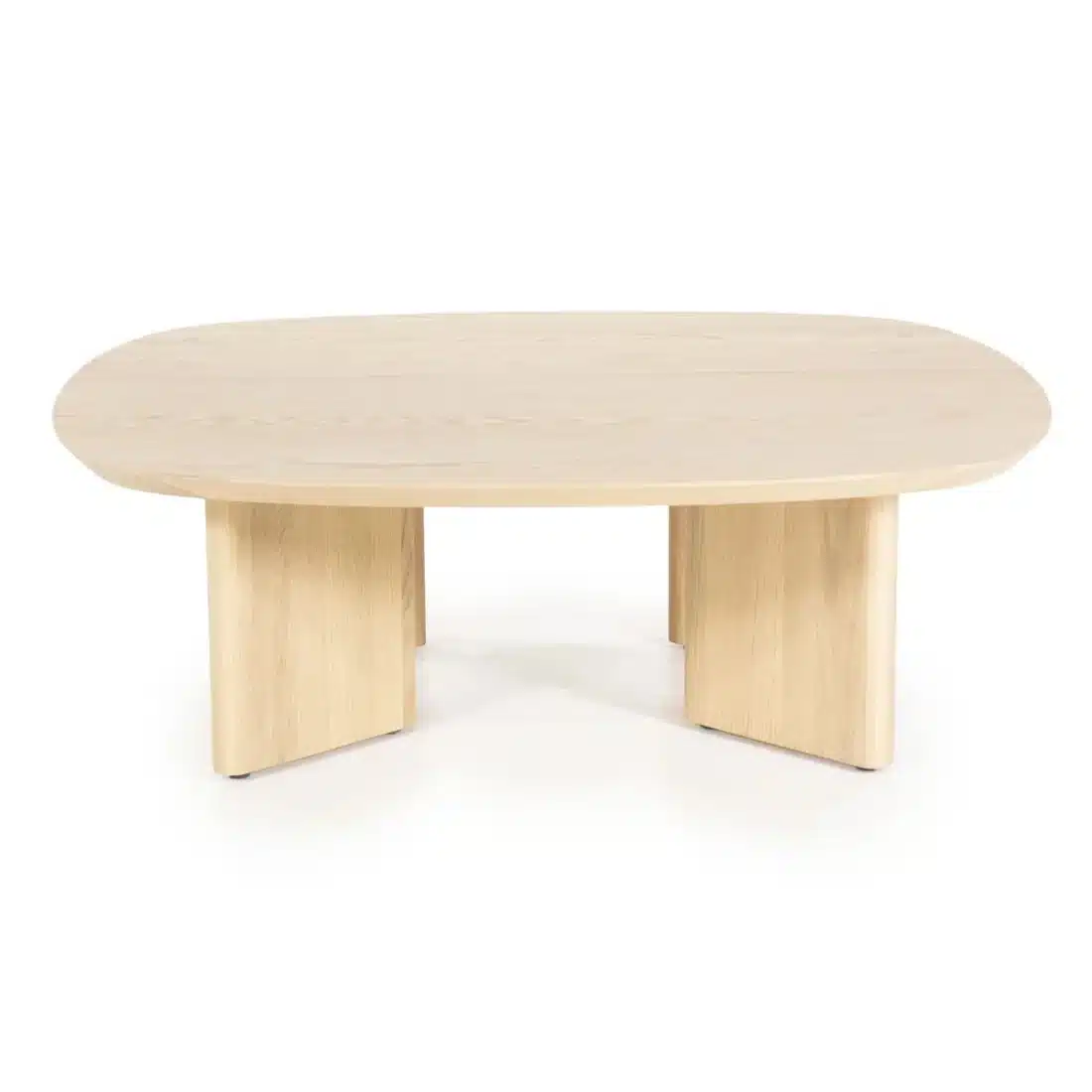 Eleonora salontafel Stef medium 100x100x32 cm naturel eiken