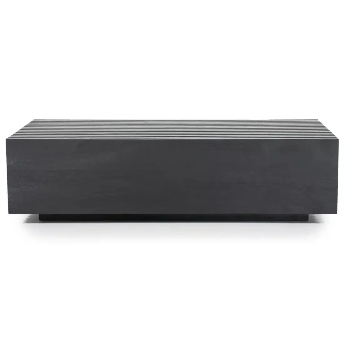 Eleonora salontafel Tom 130x60x35 cm mangohout zwart