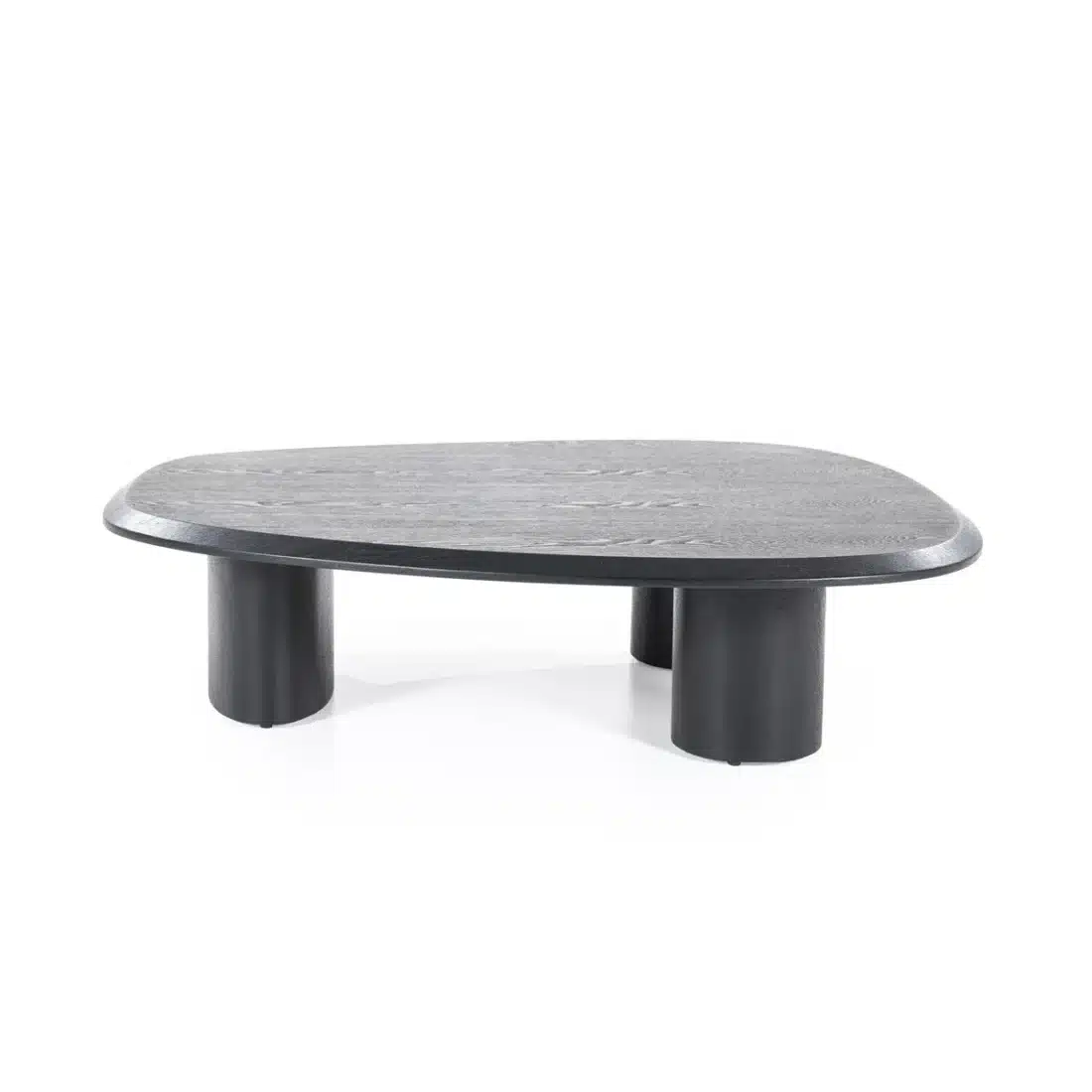 Eleonora salontafel Walter 106x88x27 cm eiken zwart