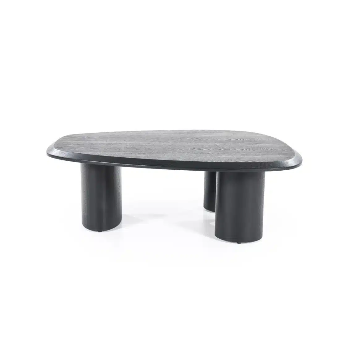 Eleonora Salontafel Walter 96x78x32 Cm Eiken Zwart