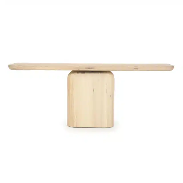 Eleonora sidetable Leon 200x45x80 cm eiken naturel