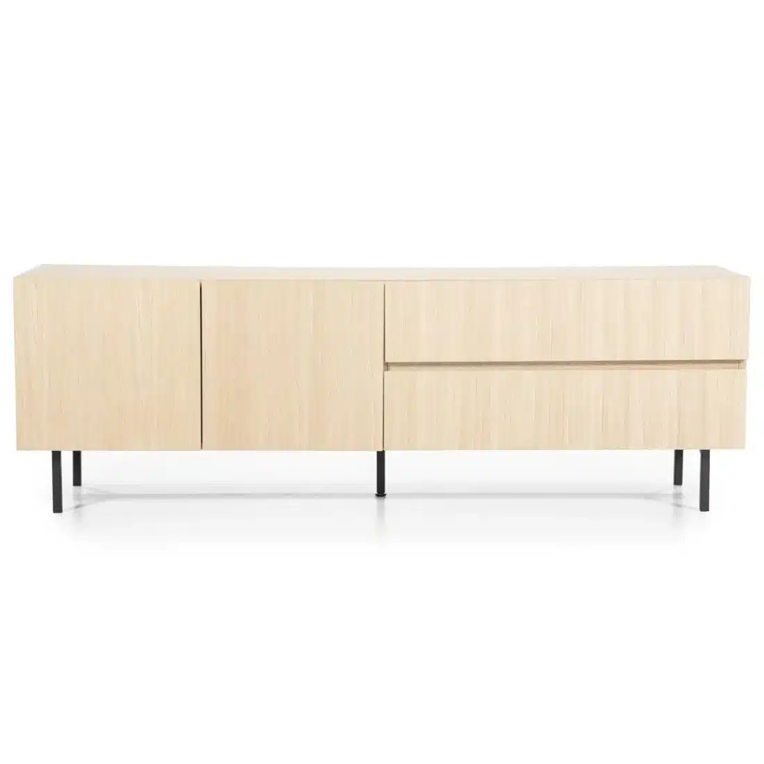 Eleonora tv meubel Thomas 170x42x55 cm eiken naturel