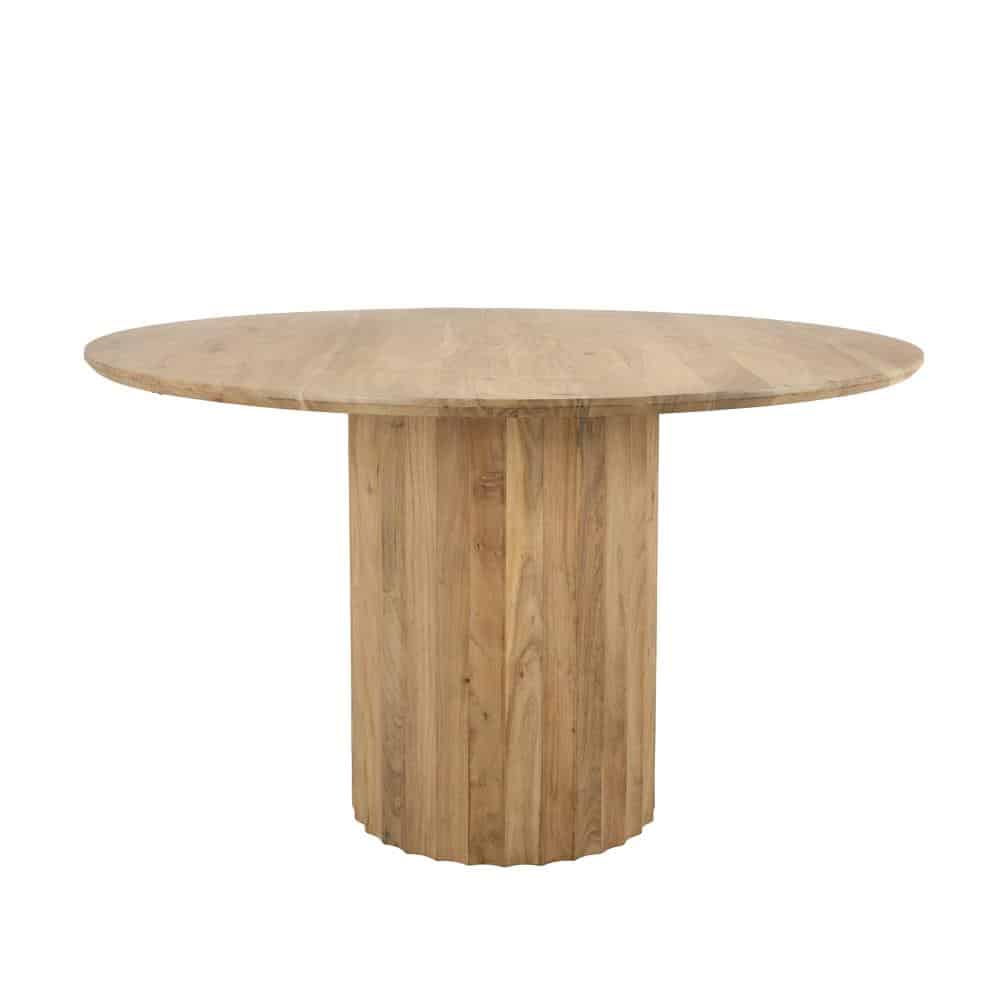 Tower Living eettafel Crotone 130 cm rond acacia