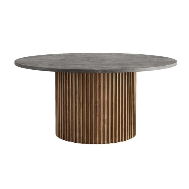 Tower Living eettafel Palazzo 150 cm rond teak