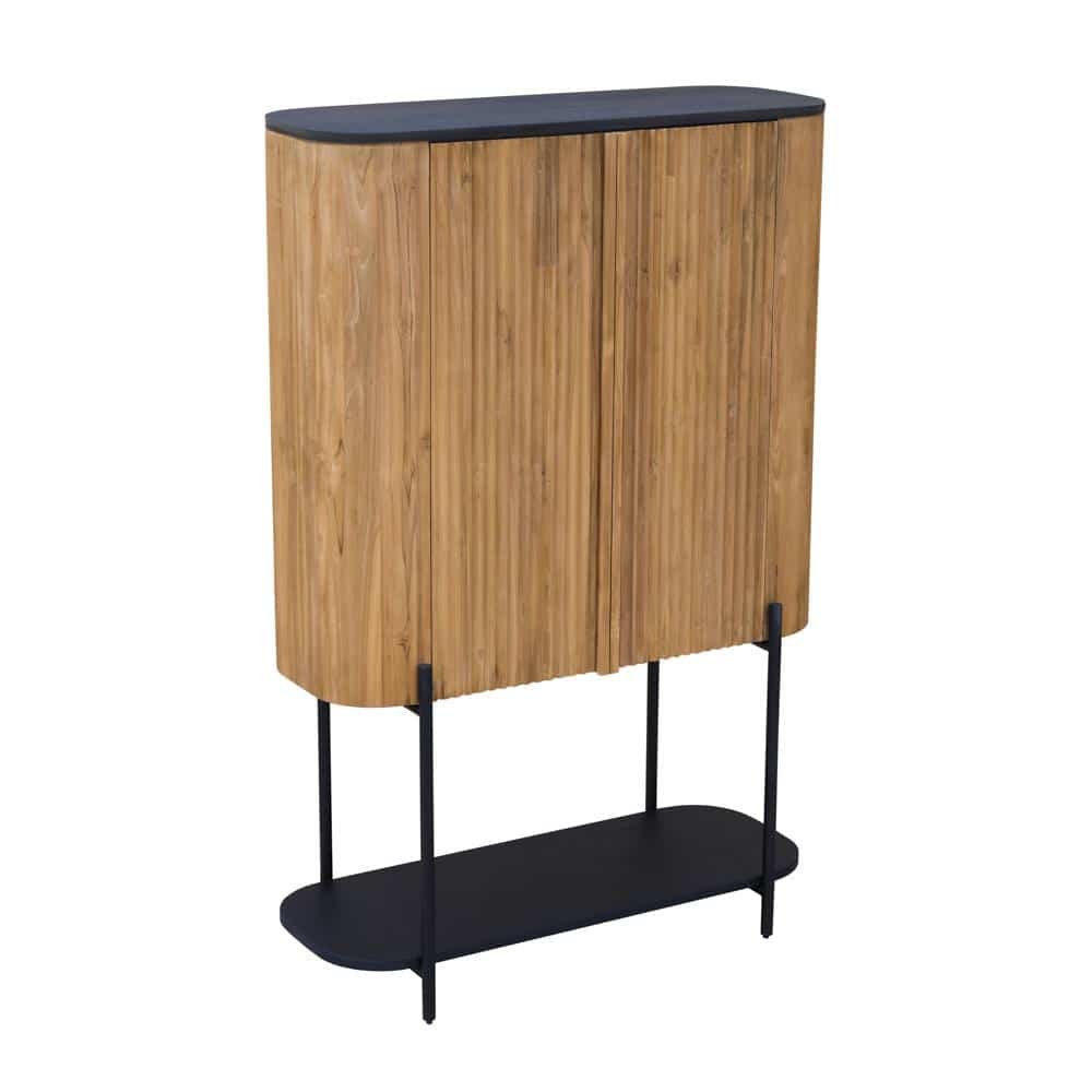 Tower Living opbergkast Palazzo 105x45x160 cm teak