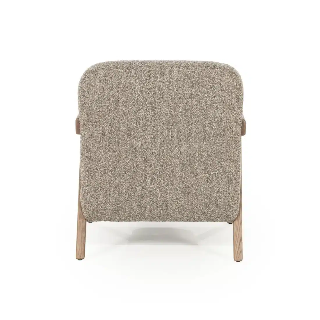 Achterkant Eleonora fauteuil Francis met arm taupe