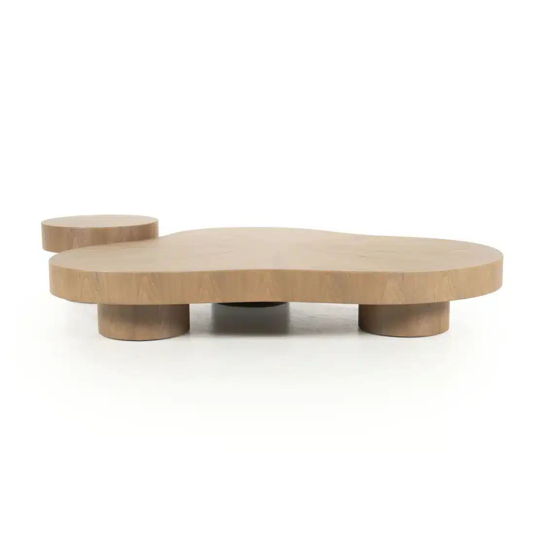 Salontafel Bobbie 150x110x25 cm lichtbruin
